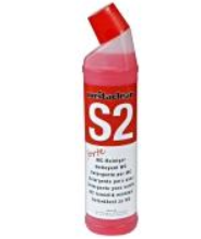 Manche d'hygiène fibre de verre, blanche, prise: blanc 150 cm, D: 23.5 mm