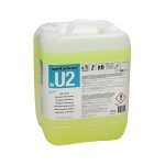 Ensemble pelle/balayette bleu, corps: PPblanc, garnitur polyester 0.25 mm (douce)